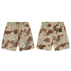 GALLERY DEPT DESERT CAMO PRINT DRAWSTRING SHORTS