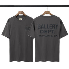 GALLERY DEPT HOLLYWOOD CA DARK GREY LOGO TEE