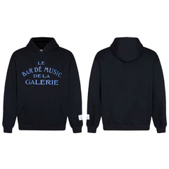 GALLERY DEPT LE BAR DE MUSIC HOODIE BLACK