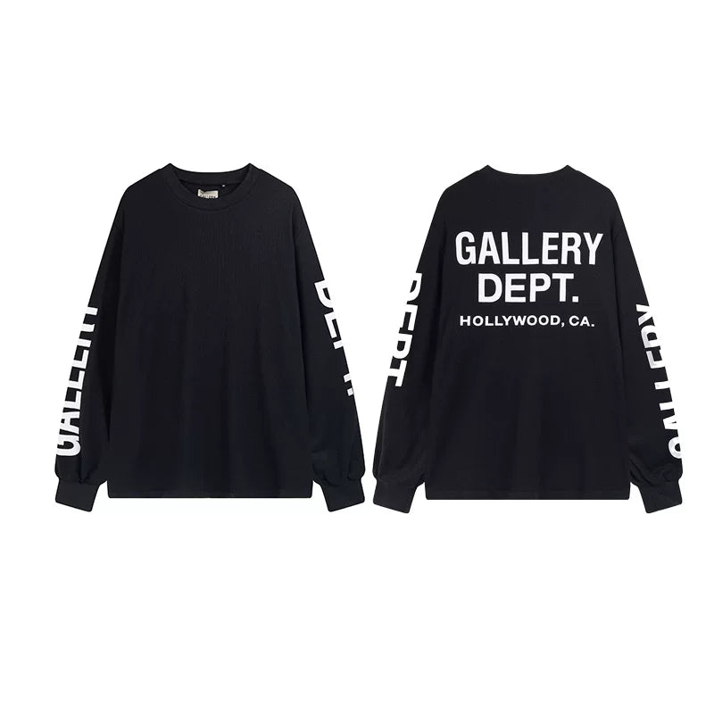 GALLERY DEPT HOLLYWOOD WAFFLE LONG SLEEVE TEE