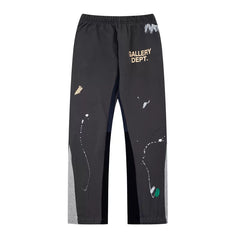 GALLERY DEPT PAINT SPLATTER FLARE SWEATPANTS YELLOW