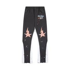 GALLERY DEPT GALERIE DEPT STAR CHECKER FLARE SWEATPANTS Grey
