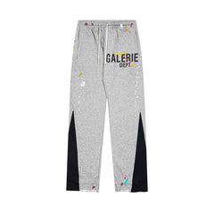 GALLERY DEPT GALERIE DEPT PAINT SPLATTER TRACK PANTS NAVY