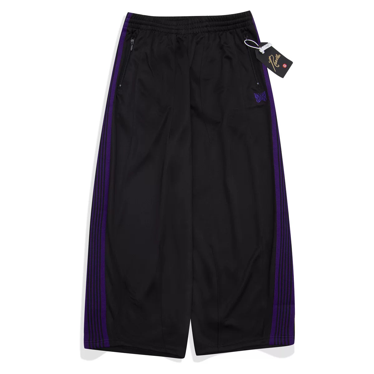 NEEDLES BUTTERFLY WIDE LEG TRACK PANTS