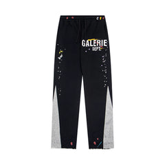GALLERY DEPT GALERIE DEPT PAINT SPLATTER TRACK PANTS NAVY