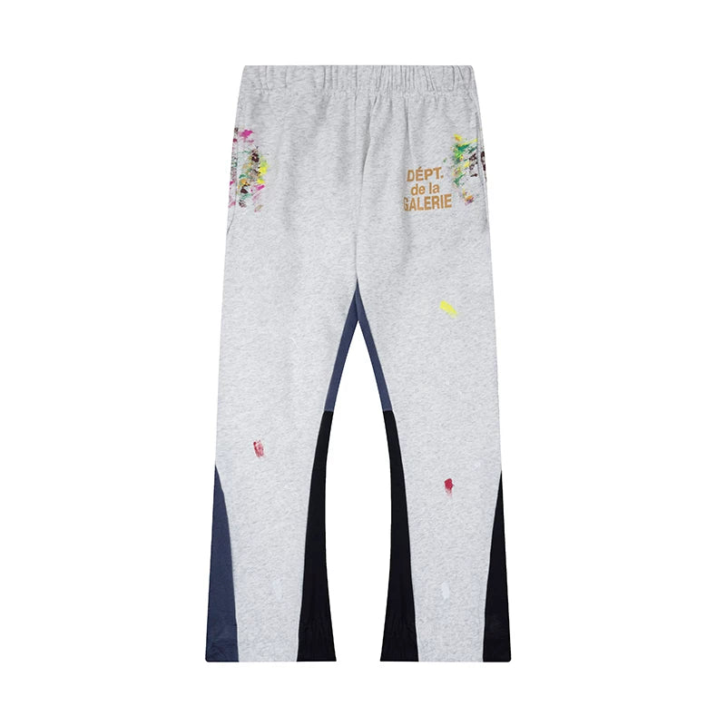 GALLERY DEPT DEPT DE LA GALERIE PAINT SPLATTER FLARE SWEATPANTS