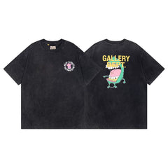 Gallery Dept Monster Graphic Vintage Washed Short Sleeve Tee