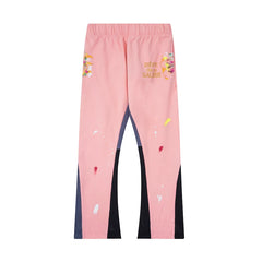 GALLERY DEPT DEPT DE LA GALERIE PAINT SPLATTER FLARE SWEATPANTS