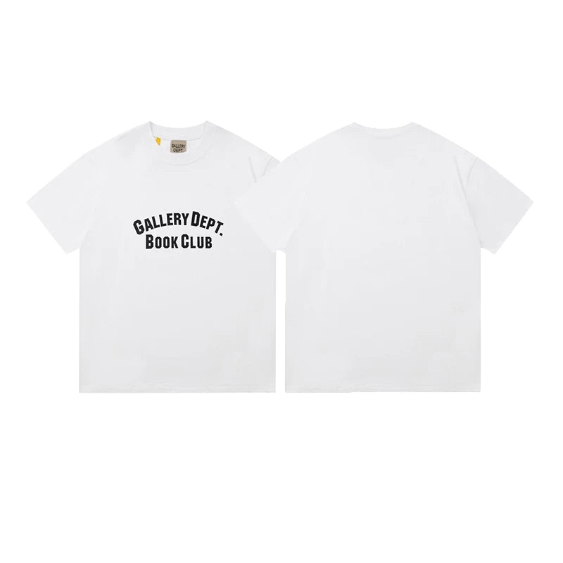 Vlone Fog Gallery DEPT American Printing Short Sleeve Vintage Loose Retro Make Old Gao Street T -shirt (95)