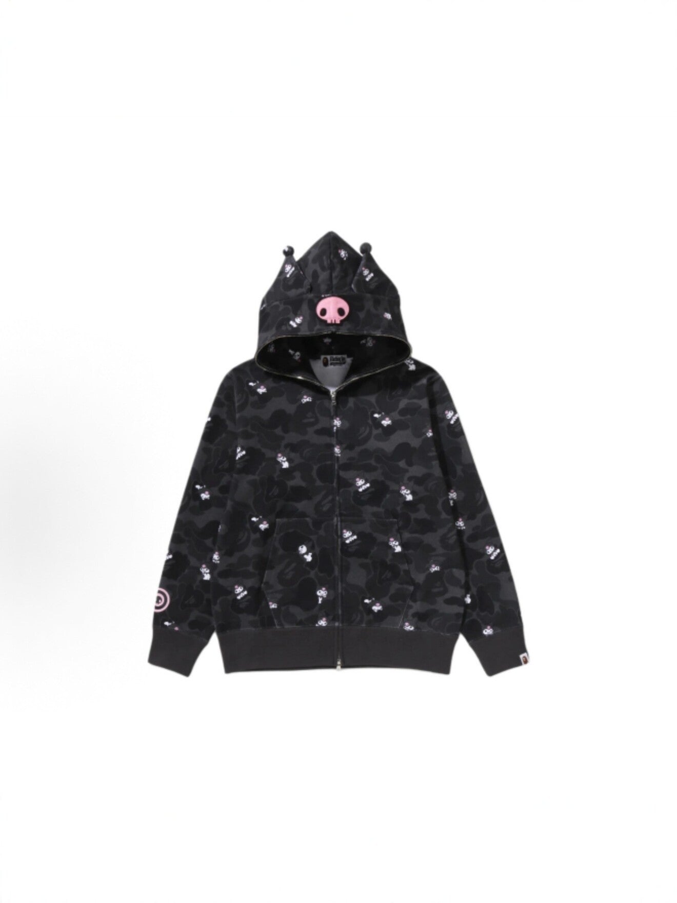 A Bathing Ape X Sanrio Hello Kitty Kuromi Full Zip Hoodie