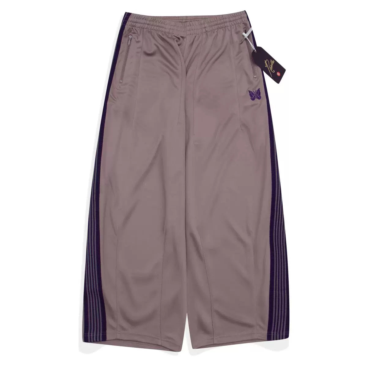NEEDLES BUTTERFLY WIDE LEG TRACK PANTS