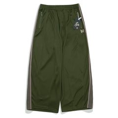 NEEDLES BUTTERFLY WIDE LEG TRACK PANTS