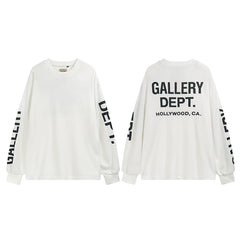 GALLERY DEPT HOLLYWOOD Waffle Long Sleeve Tee