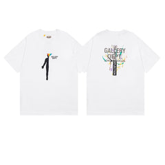 Gallery Dept The Art Of Reflection Figure Graphic White Short Sleeve Tee