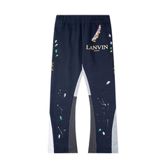 GALLERY DEPT PAINT SPLATTER FLARE SWEATPANTS PINK