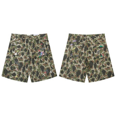 GALLERY DEPT CAMO PAINT SPLATTER CARGO SHORTS