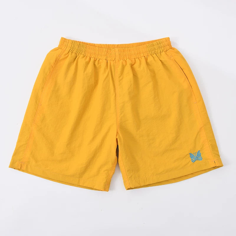 NEEDLES ELASTIC WAIST SUMMER NYLON SHORTS