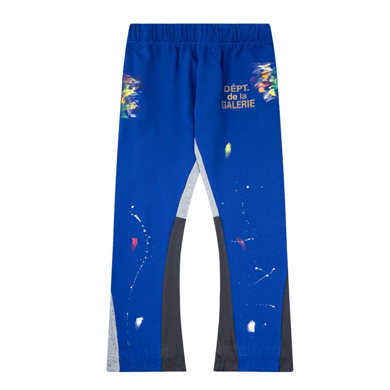 GALLERY DEPT DEPT DE LA GALERIE PAINT SPLATTER FLARE SWEATPANTS