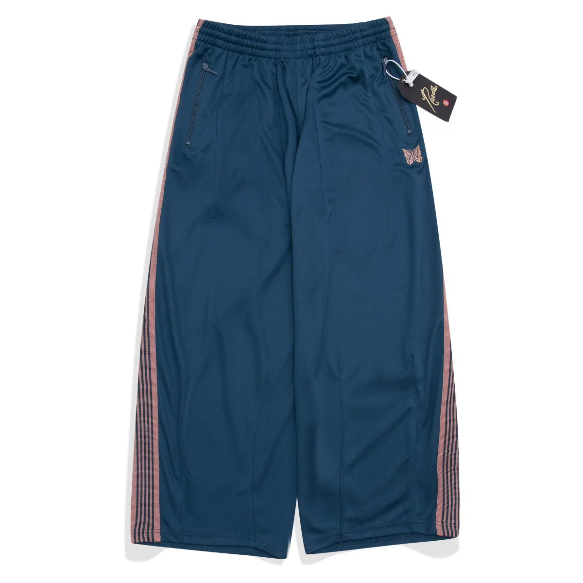NEEDLES BUTTERFLY WIDE LEG TRACK PANTS