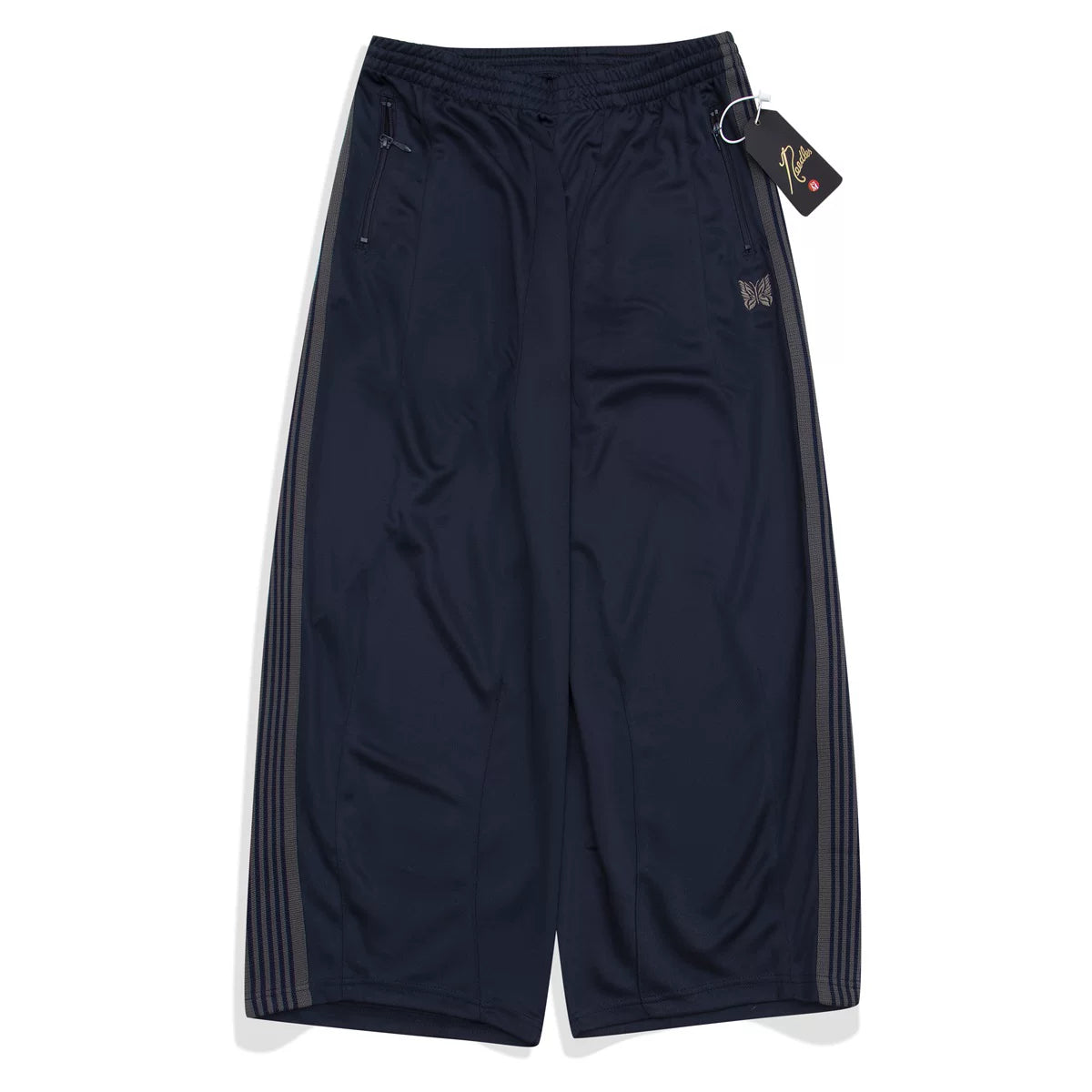 NEEDLES BUTTERFLY WIDE LEG TRACK PANTS