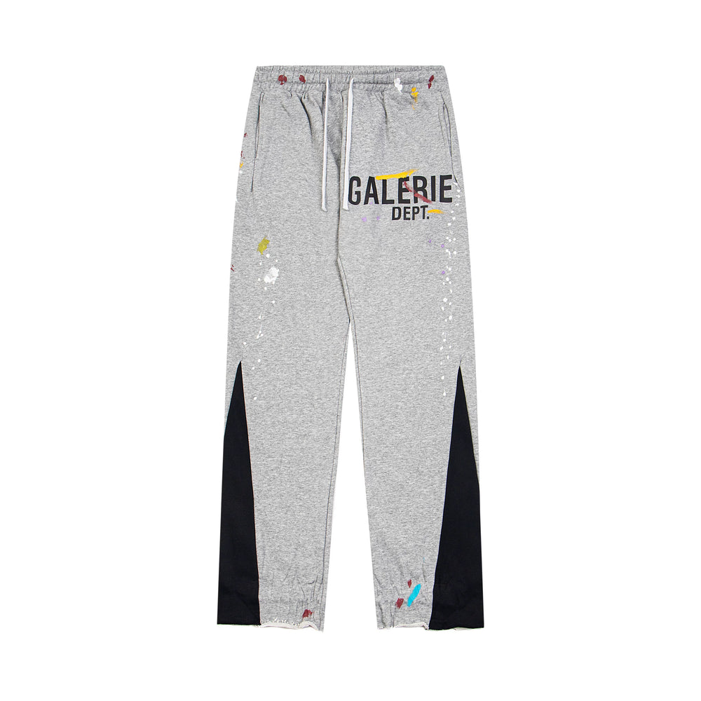 GALLERY DEPT GALERIE DEPT PAINT SPLATTER TRACK PANTS NAVY